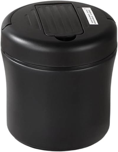 Lunchcontainer Warm Eten - Isolatie Box - Maaltijd Meenemen - Slimme Compartimenten - 1.2 Liter - Zwart