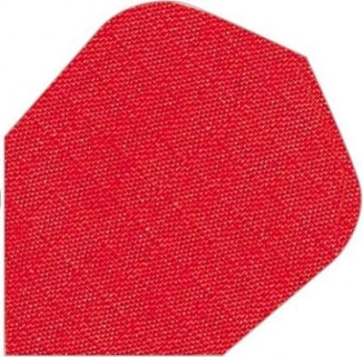 Longlife Linnen Dart Flights - Rood - 4 Sets