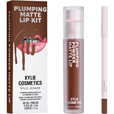 Kylie Cosmetics Plumping Matte Lip Kit (Various Shades) - 603 True Brown K