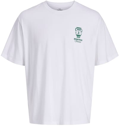 JACK&JONES - JORVACATION TEE SS CREW NECK TG - Heren - T-shirts