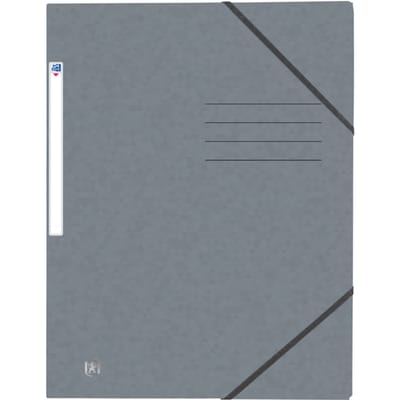 Elastomap Oxford Top File+ A4 grijs