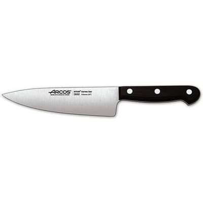 Trancheermes - Atlantico - Lemmet Roestvrij Staal Nitrum 155 mm - Handvat Palissander Bruin - 1 stuk