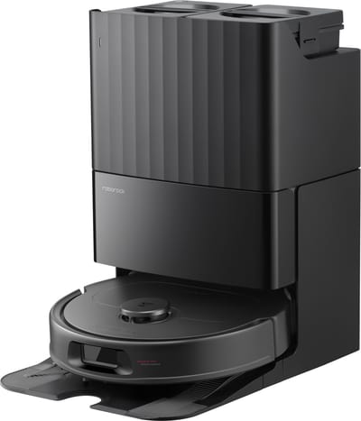 Roborock QV 35A robotstofzuiger - 8000Pa - met dweilfunctie - anti-verstrengeling - Dual Liftable Spinning Mops - Reactive Tech Obstacle Avoidance - Zelfreinigend - 2,7 L stofzak - 4 L watertank - Qrevo Plus/Qrevo upgrade