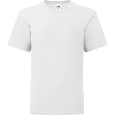 Kinder-T-shirt Fruit of the Loom Iconic 150
