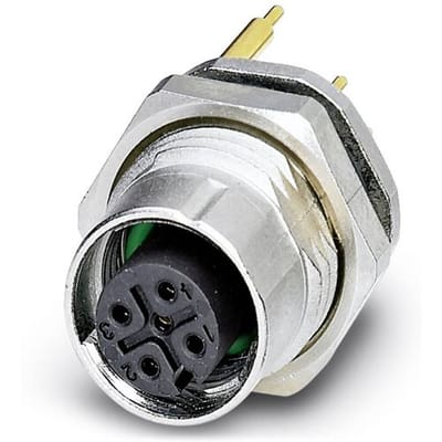 Phoenix Contact 1558548 Sensor/actuator inbouwconnector M12 Aantal polen (sensoren): 5 Bus, inbouw 20 stuk(s)