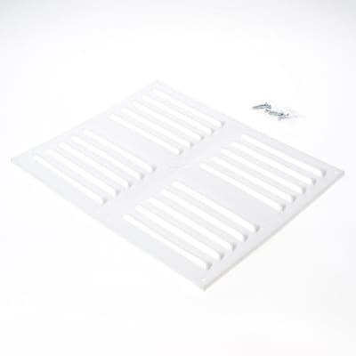 Weckx Schoepenrooster kunststof wit 30 x 25cm (Prijs per stuk)