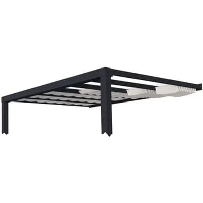 Palram-canopia Zonnescherm Voor Terrasoverkapping Stockholm Wit 340x520cm