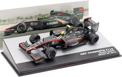 Schaalmodel Formule 1 Auto 1:43 - Braziliaanse GP 2010