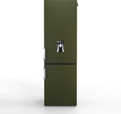 Nunki Large H2O – Koel-vriescombinatie – Waterdispenser – E-klasse – 268 liter – Military Green Matte