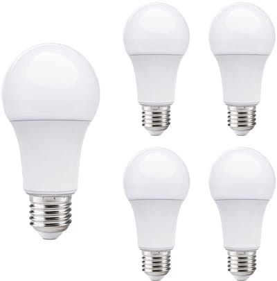 Kobi LED Lamp E27 13W - 1350lm - 6000K - 230V - Standaardvorm - Voor Werkplaats, Schuur of Magazijn - 5 stuks