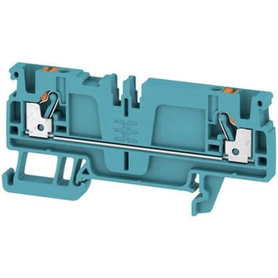 Weidmüller 1989910000 Doorgangsklem 5.1 mm Spanveer Blauw 100 stuk(s)
