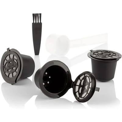 Set van 3 herbruikbare koffiecapsules Recoff InnovaGoods