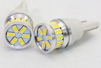 2x T10 W5W-20-3014 SMD Canbus 380lumen