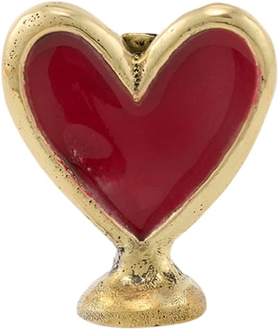 Doing Goods Pyar Heart Card Holder - Red