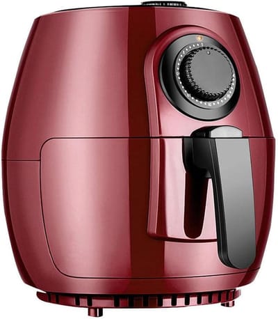 Heteluchtfriteuse - Mini oven - Gezond koken - Snel luchtcirculatie - 4 Liter - Rood