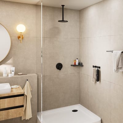 Hansgrohe Vernis Blend - Plafondaansluiting 30 cm, mat zwart 27805670