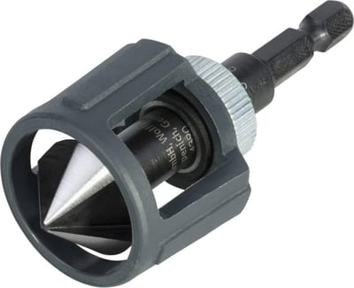 wolfcraft - Conische verzinkboor met dieptestop - Ø 20 mm - zeskantschacht - 4390000