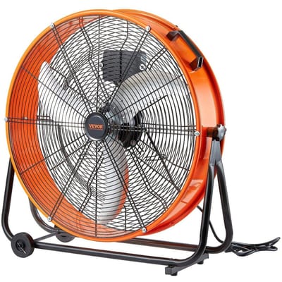 Ventilator Trommel 24 Inch Hoge Snelheid Industrieel Gebruik 3 Snelheden Timer voor Magazijn