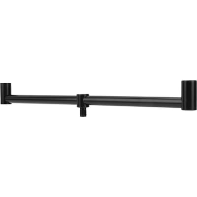 2-Hoofdige Aluminiumlegering Buzz Bar voor Hengels Dwarsbalk Beugel Visaccessoires 30cm 11,8in