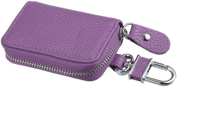 Dailygoods- Sleutelhanger Comfortabel - Kunstleren Sleutelhoes - Ritssluiting - Compact - Stofdicht - Antislip Design - 8 x 5,3 x 2,5 cm - Sleuteltas