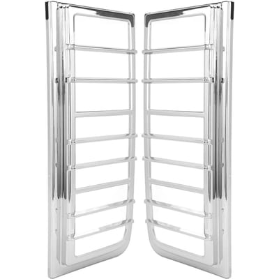 2 Stuks Achterlicht Cover Trim Glanzend Achterlicht Lampenkap Bezel Frame Vervanging voor Hummer H2