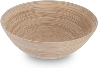 Schaal Bamboe 25 cm - Fruitschaal - Serveerschaal - Schaaltje