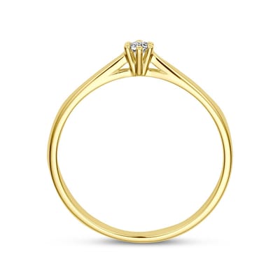 Ring Diamant 0.05ct H Si