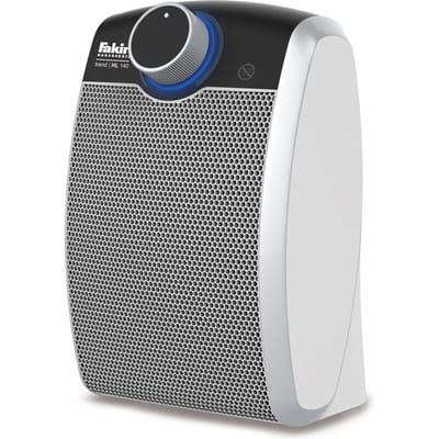 Fakir Trend HL 140 Keramische Kachel Ventilator - Elektrische Verwarming met 2 Verwarmingsniveaus - Wit/Zilver