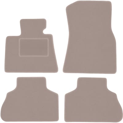 Beige velours vloermatten voor: BMW X5 G05 SUV (2018-)