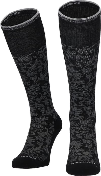Sockwell - Damask Dames Compressiekousen Klasse 1 Black - Maat 39-43