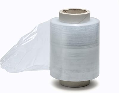 Minirol stretch folie 100 mm x 150 m - 23 micron dik