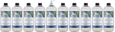 Shampoo Zen Moment - 1 liter (transparant) - 10 stuks met witte pomp - Voordeelverpakking - Haarverzorging