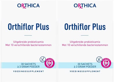 2x Orthica Orthiflor Plus biotica supplementen 30 sachets
