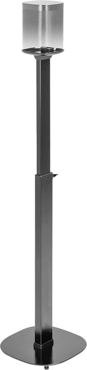 RICOO Premium luidsprekerstandaard LH073, speciaal ontworpen voor SONOS ONE (SL), studiomonitorstandaards met een hoog draagvermogen van 10 kg, luidsprekervloerstandaards, 1182 x 265 x 265 mm, 1 stuk,
