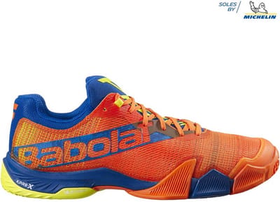 Babolat Jet Premura Heren - Sportschoenen - Padel - Smashcourt - Orange/Blue