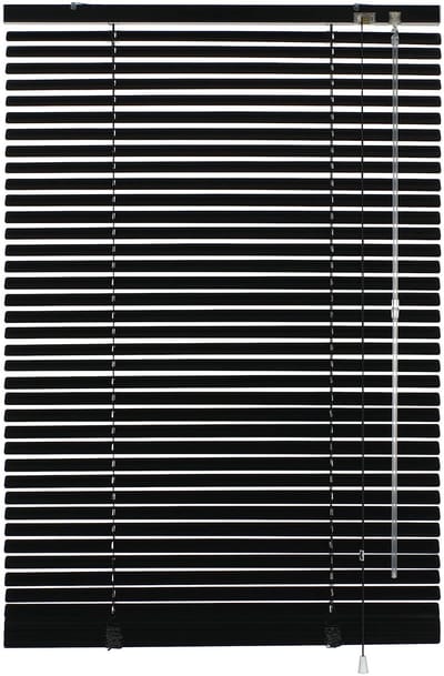 Allecto - Aluminium Jaloezieën - Privacybescherming - Ideaal voor Thuis en Kantoor - Zwart - Zonwering - 80 x 175 cm - Handmatig