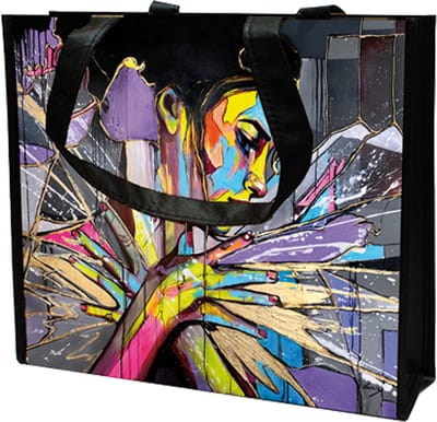 Goebel - Lana Frey | Boodschappentas Fire in the Belly | Shopper - 37cm - 10 stuks