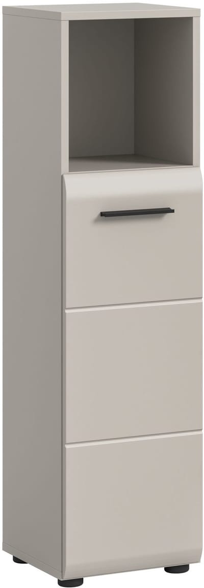 Smal design kast voor badkamer - Kasjmier melamine - 30x110x30 cm