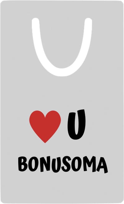 Hacebo® - love u bonusoma metalen boekenlegger - Oma - de liefste oma - verjaardag - cadeautje voor oma - oma artikelen - kado - geschenk Bladwijzer boekenleggers - 7.6 cm x 5cm