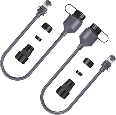 Ethernet Adapter - Netwerkkoppeling - Internet Verbinding - Waterdichte Verbinding - 2 Stuks