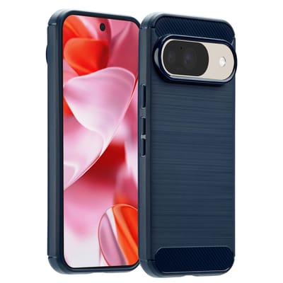 imoshion Hoesje - Geschikt voor Google Pixel 10 - Brushed Backcover - Donkerblauw
