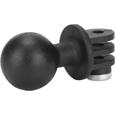 Adaptateur Boule pour Caméra Sportive Tête de Boule RAM pour Caméra avec Vis 1/4in pour AKASO black
