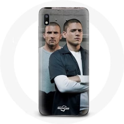 Case voor Samsung Galaxy A10 Prison Break Michael Scofield en Lincoln Burrows