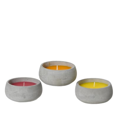 OttoSimon citronella kaars buiten wax 3 assorti - buitenkaars.