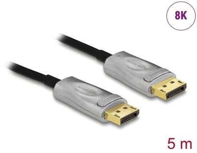 Delock Active Optical Cable DisplayPort 1.4 8K 5 m