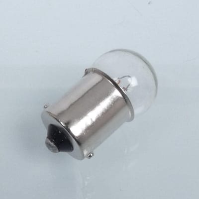 Motorfiets Lamp - Gloeiamp - Verlichting - BA15s Sokkel - 12V 10W - Transparant