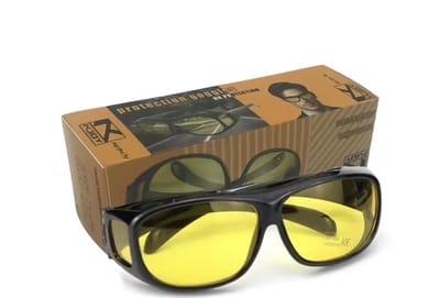 Nachtzichtbril - Night Vision - Nachtblind Bril - Nachtbril - Bril geel glas