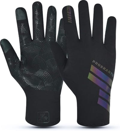 Sport Handschoenen - Maat M - Touchscreen - Waterafstotend - Reflecterend - Antislip