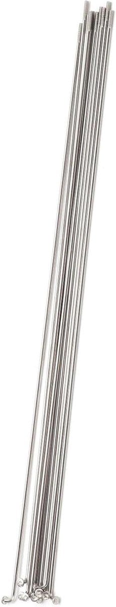 Fiets Spaken - Spaakschroeven Fiets - Fiets Reparatie - Roestvrij Staal - 168 mm - Zilver