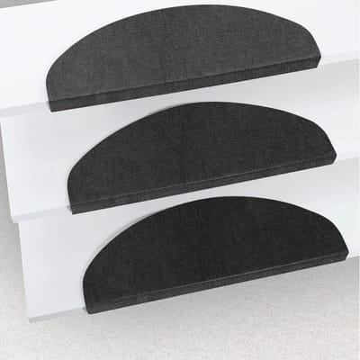 Zelfklevende Trapmatten - Antislip Treden - Veilig Trap Lopen - Extra Dik - 15 Stuks - Zwart